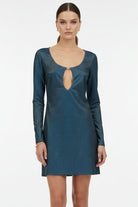 Abito corto Anastacia in lurex blu - YES SHOPBeachwearMATINEE'DM7026-XXS