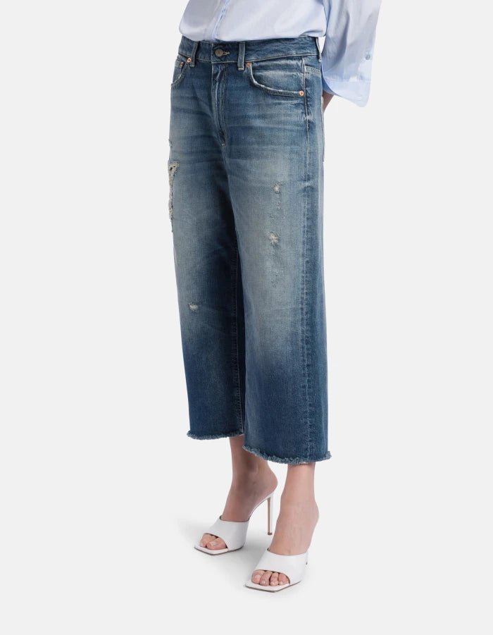 Jeans Tami a palazzo sabbiato - YES SHOPJeansDONDUPDP770/DD/DFE286D/MA8-W24