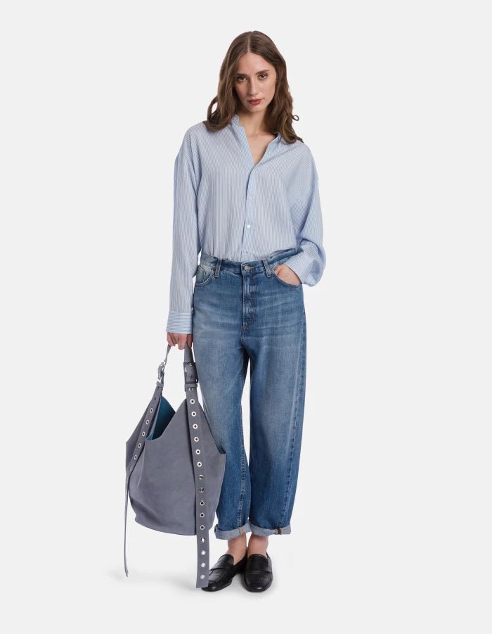 Jeans Bessie in denim scuro - YES SHOPJeansDONDUPDP784/DFE286D-W24