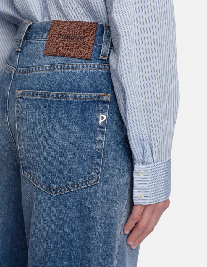 Jeans Bessie in denim scuro - YES SHOPJeansDONDUPDP784/DFE286D-W24