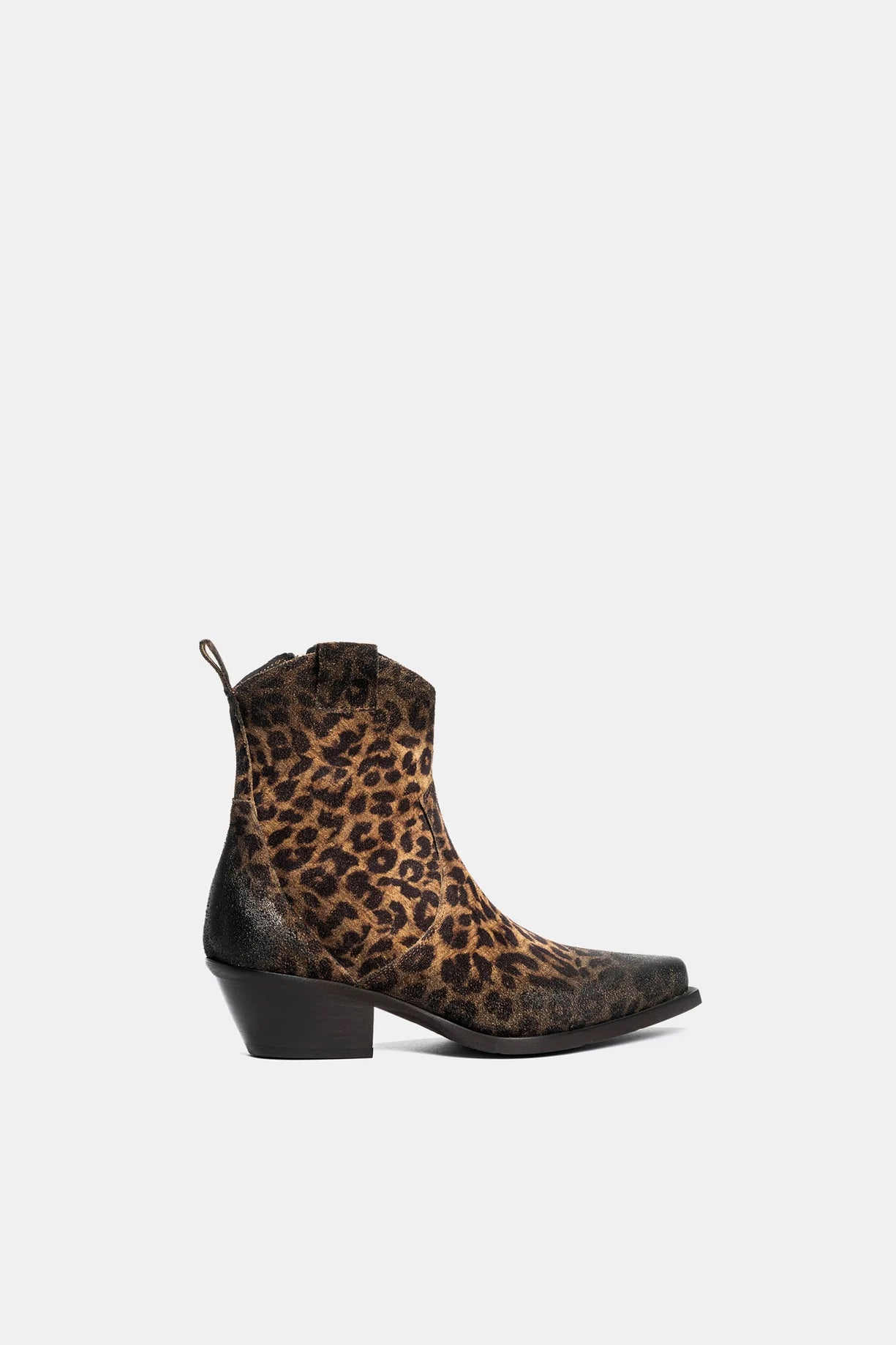 Stivaletti in Pelle Maculata - Modello Texano