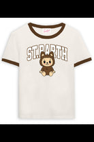 T-shirt Emilie slim fit bianca stampa Puppy charm - YES SHOPT-shirtMC2 SAINT BARTHEMI0003/09068L-XXS7568349676771