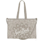 Borsa Essentials in canvas di cotone beige stampa bandana - YES SHOPBorse a spallaMC2 SAINT BARTHEBAGN006/09193L-Taglia unica3525104964771