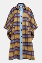 Cappa in panno check multicolor - YES SHOPCappottiWEILI ZHENGF26CL02-6