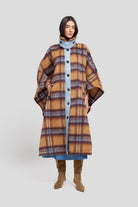 Cappa in panno check multicolor - YES SHOPCappottiWEILI ZHENGF26CL02-6