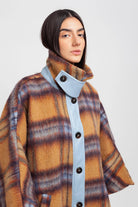 Cappa in panno check multicolor - YES SHOPCappottiWEILI ZHENGF26CL02-6