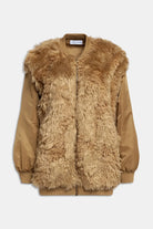 Bomber teddy miele reversibile - YES SHOPGiubbottiWEILI ZHENGF26CS13-6