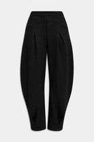 Pantalone in felpa barrel leg nero - YES SHOPPantaloni tutaWEILI ZHENGF26FC05-69334106091971