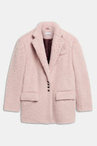 Blazer in panno spazzolato rosa - YES SHOPBlazerWEILI ZHENGF26JK12-6