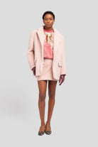 Blazer in panno spazzolato rosa - YES SHOPBlazerWEILI ZHENGF26JK12-6
