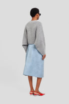 Cardigan in maglia grigio - YES SHOPCardiganWEILI ZHENGF26KC02-6