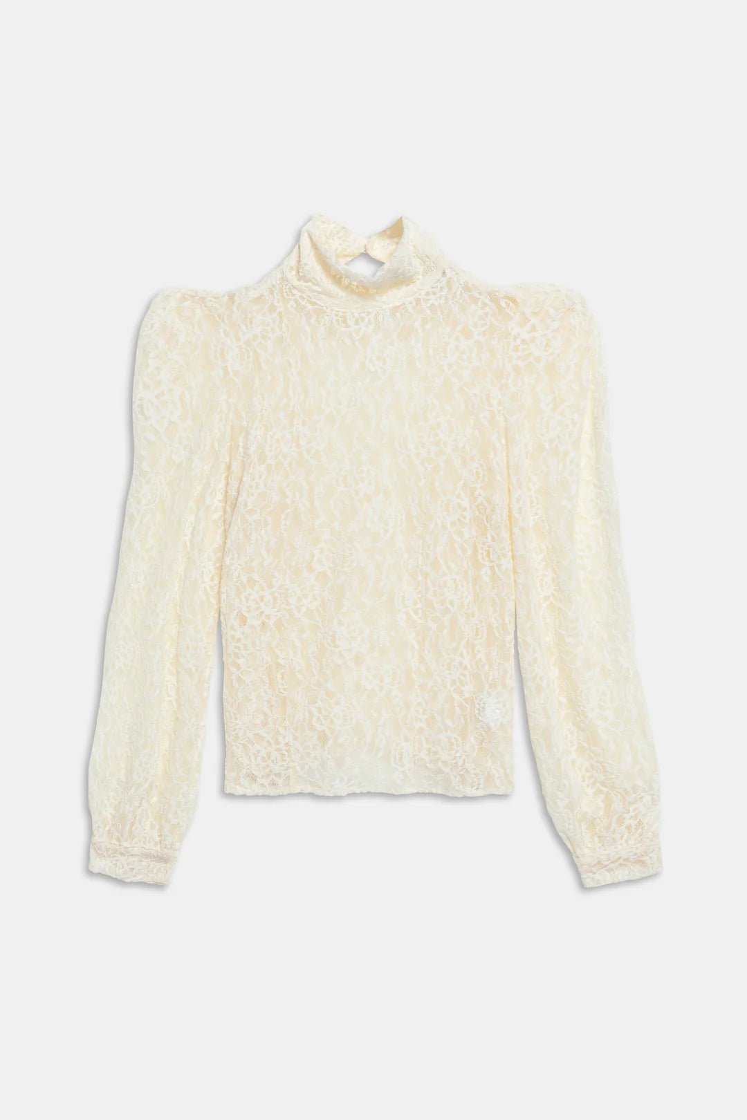 Blusa in pizzo latte - YES SHOPBluseWEILI ZHENGF26LT03-6