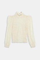 Blusa in pizzo latte - YES SHOPBluseWEILI ZHENGF26LT03-6