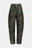 Pantalone parachute camouflage verde - YES SHOPPantaloniWEILI ZHENGF26PL11-6