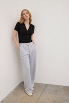 Polo a costine nera - YES SHOPPoloOTTOD'AMEDM8155-XXS3089611323771