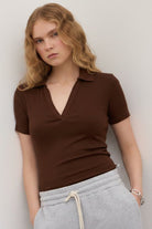 Polo a costine cioccolato - YES SHOPPoloOTTOD'AMEDM8155-XXS7879611323771