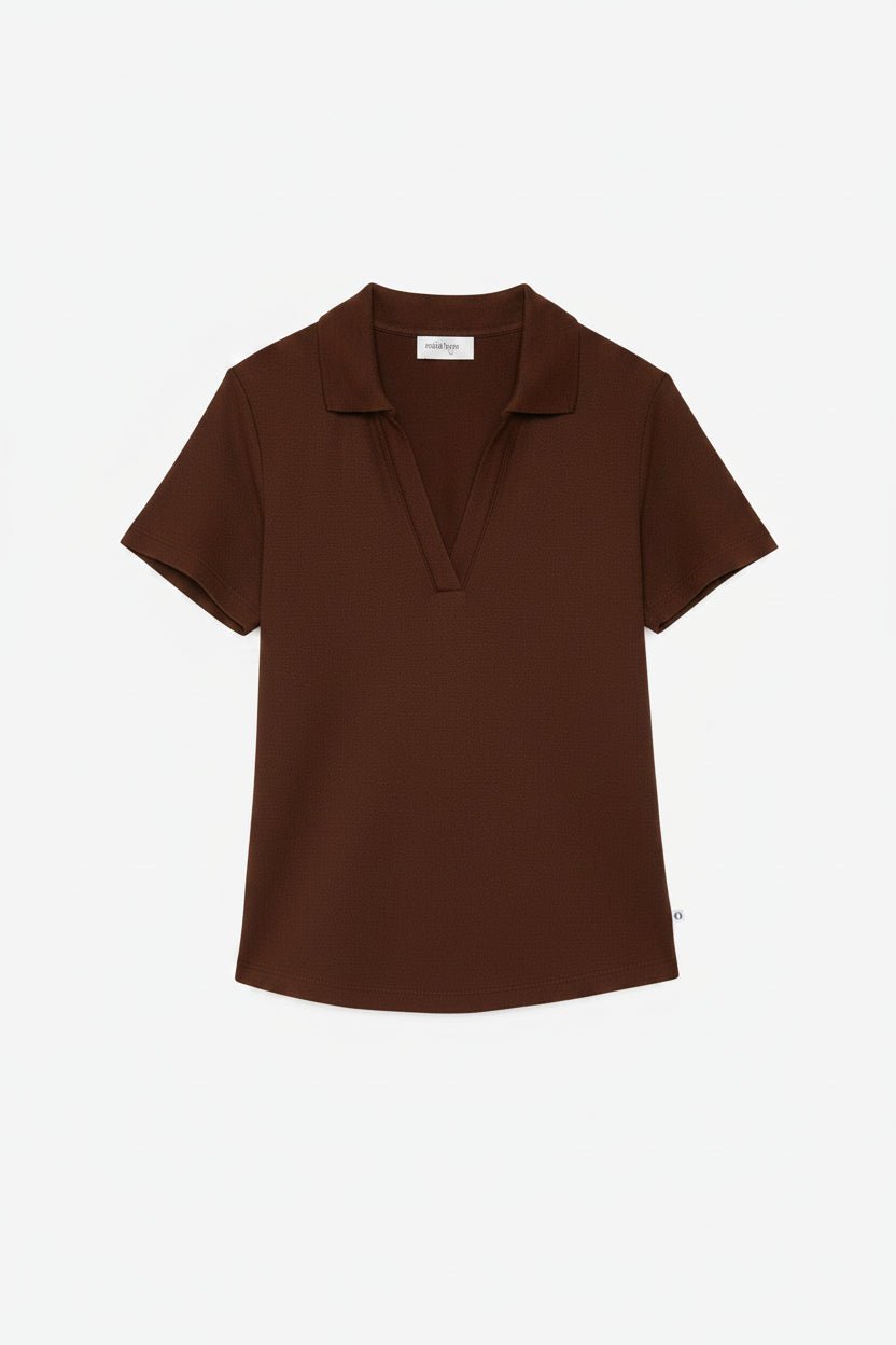 Polo a costine cioccolato - YES SHOPPoloOTTOD'AMEDM8155-XXS7879611323771