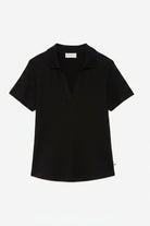 Polo a costine nera - YES SHOPPoloOTTOD'AMEDM8155-XXS3089611323771