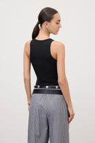 Canotta a costine nera - YES SHOPCanotteOTTOD'AMEDT9239-XXS7389611323771