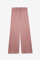 Pantaloni a palazzo rosa antico satin in raso di viscosa - YES SHOPPantaloniOTTOD'AMEDP9661-IT 343618072950871