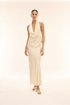 Top all'americana latte con scollo drappeggiato e schiena scoperta - YES SHOPTopOTTOD'AMEDT9257-IT 341030711323771
