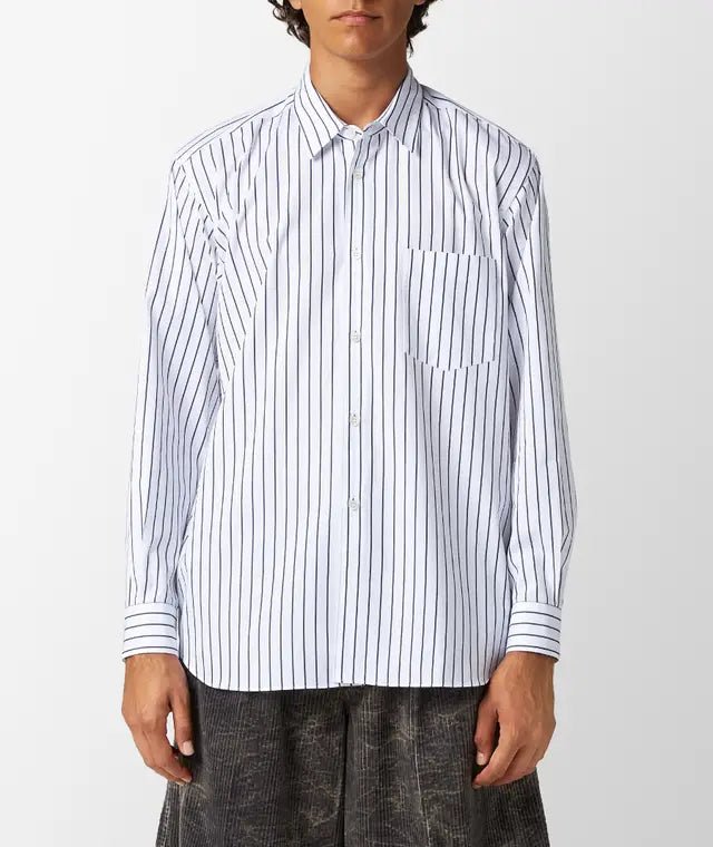 Camicia Bianca a righe nere - YES SHOPCamicieCOMME DES GARÇONSFZ-B115-PER-119-XXS