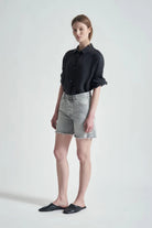Shorts Isla taglio vivo grigio chiaro - YES SHOPBermudaGRIFONIG1AB0003-W243499256742771
