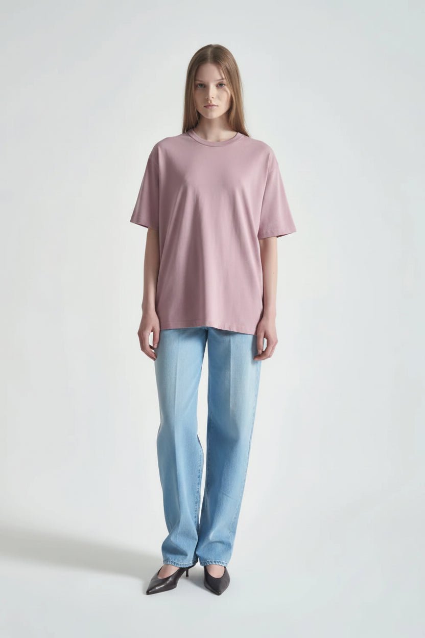 T-shirt basic lilla in cotone - YES SHOPT-shirtGRIFONIG1AB0050-XXS7589256742771