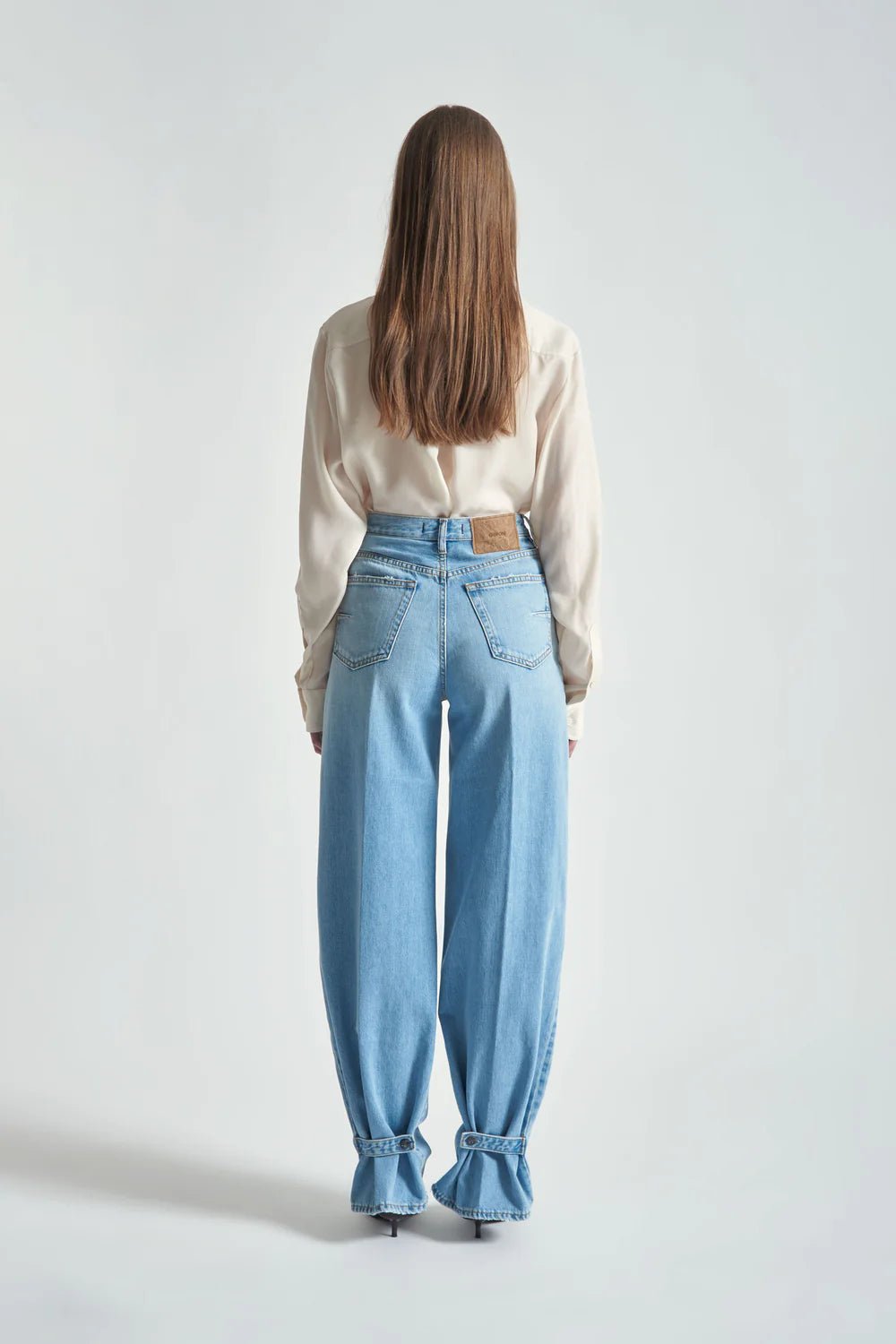 Jeans regular fit con bottone alla caviglia - YES SHOPJeansGRIFONIG1AB0078-W242289256742771