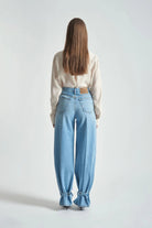 Jeans regular fit con bottone alla caviglia - YES SHOPJeansGRIFONIG1AB0078-W242289256742771
