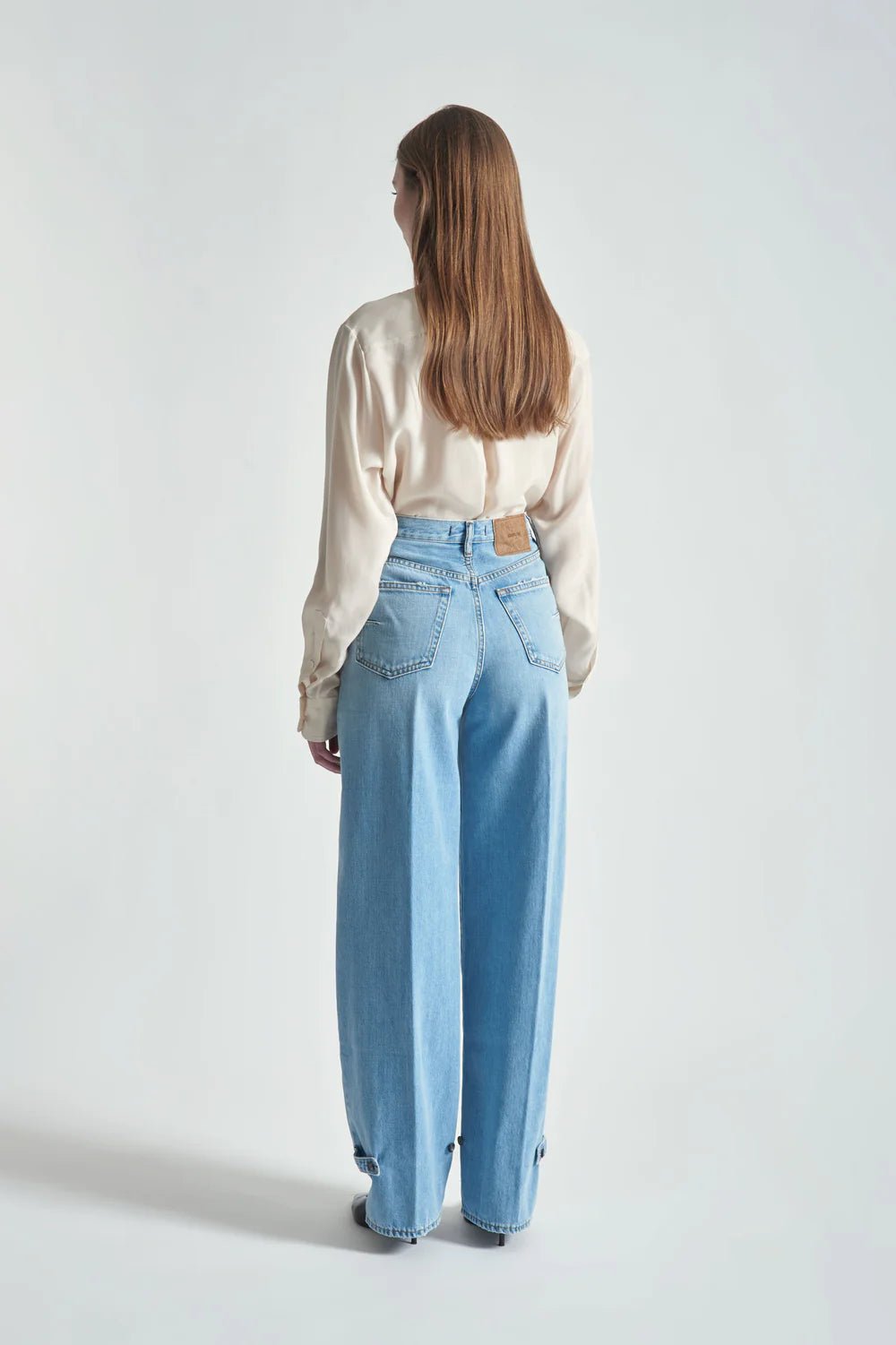 Jeans regular fit con bottone alla caviglia - YES SHOPJeansGRIFONIG1AB0078-W242289256742771