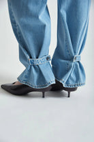 Jeans regular fit con bottone alla caviglia - YES SHOPJeansGRIFONIG1AB0078-W242289256742771