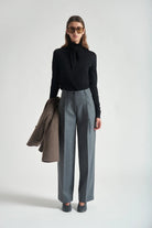 Pantalone Pauline gamba dritta grigio - YES SHOPPantaloniGRIFONIG1AC0087-IT 38/404480700160971
