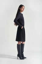 Gonna Gordelia dritta midi nera - YES SHOPGonneGRIFONIG1AC0095-IT 38/405280700160971