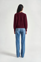 Maglione Mada in lana rasata borgogna - YES SHOPMaglioniGRIFONIG3AC0001-XXS3939488567871