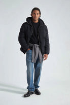Bomber oversize con cappuccio nero - YES SHOPGiubbottiGRIFONIG6AC0002-33660655091971