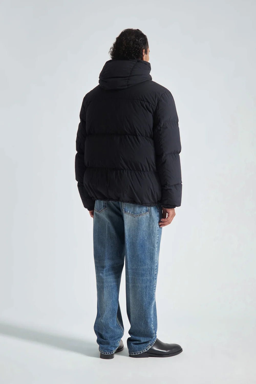 Bomber oversize con cappuccio nero - YES SHOPGiubbottiGRIFONIG6AC0002-33660655091971