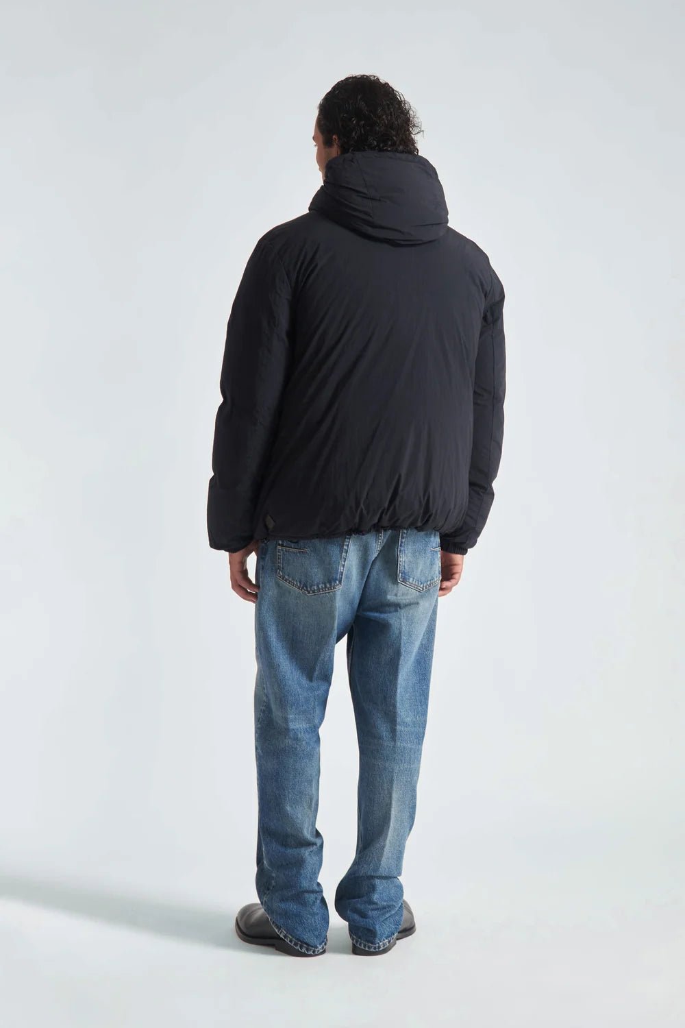 Bomber oversize con cappuccio nero - YES SHOPGiubbottiGRIFONIG6AC0002-33660655091971