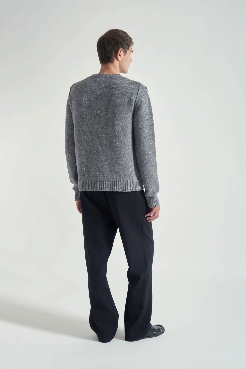 Maglione tramato in lana antracite - YES SHOPMaglioniGRIFONIG9AC0019-XXS7970655091971