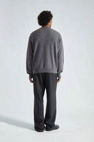 Maglia a serafino in lana grigio - YES SHOPMaglioniGRIFONIG9AC0029-39370655091971