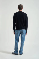 Maglia a serafino in lana nero - YES SHOPMaglioniGRIFONIG9AC0029-31070655091971