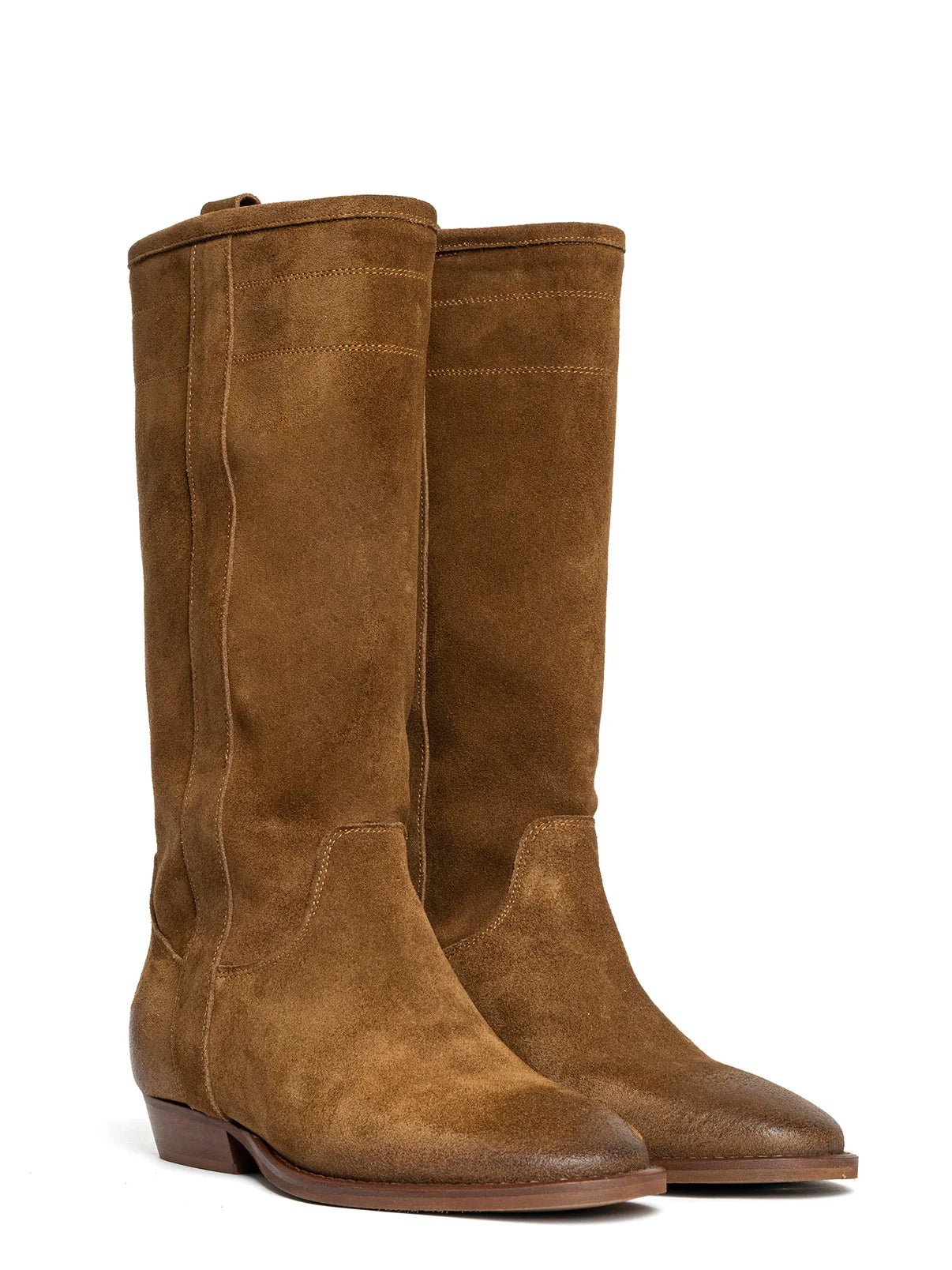 Stivali Gabon texani in camoscio bruciato - YES SHOPStivaliGISEL MOIRE'GABON-IT 367677040233771