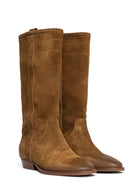 Stivali Gabon texani in camoscio bruciato - YES SHOPStivaliGISEL MOIRE'GABON-IT 367677040233771