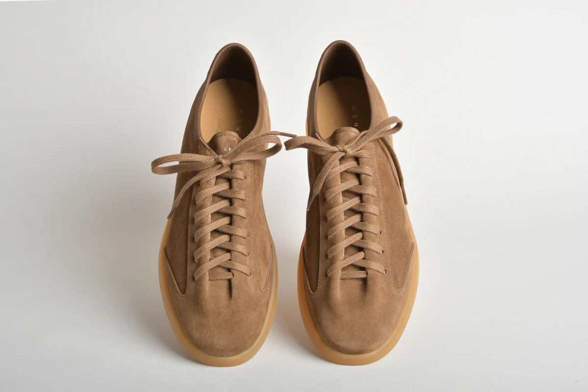 Sneaker in vitellino cammello con suola extra flessibile - YES SHOPSneakersHENDERSONELTON.K.1-IT 387657292282771