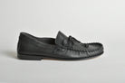 Mocassino sfoderato in cervo nero con laccetto - YES SHOPMocassiniHENDERSONCRUZ.C.1-IT 388457292282771