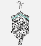 Costume intero Meyem con stampa zebra e allaccio a rombo - YES SHOPCostumi da bagnoMC2 SAINT BARTHMRYE001/09532L-XXS3276375068771