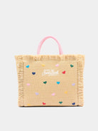 Borsa Vanity in raffia con ricami cuori - YES SHOPBorse a tracollaMC2 SAINT BARTHVAMI009/00344L-Taglia unica5925104964771