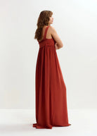Maxi abito Jacobean mattone stile impero - YES SHOPAbitiESSENTIELJACOBEAN-IT 341290148182771