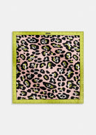 Foulard di seta leopardato con bordo giallo a metro da sarta - YES SHOPFoulardESSENTIELJACYNTHIA-Taglia unica1506930233771