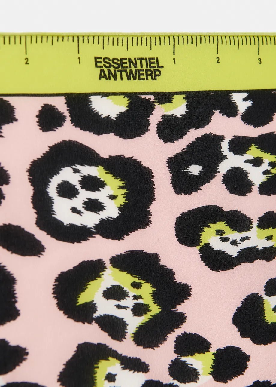 Foulard di seta leopardato con bordo giallo a metro da sarta - YES SHOPFoulardESSENTIELJACYNTHIA-Taglia unica1506930233771